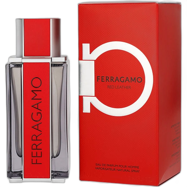 Ferragamo Red Leather