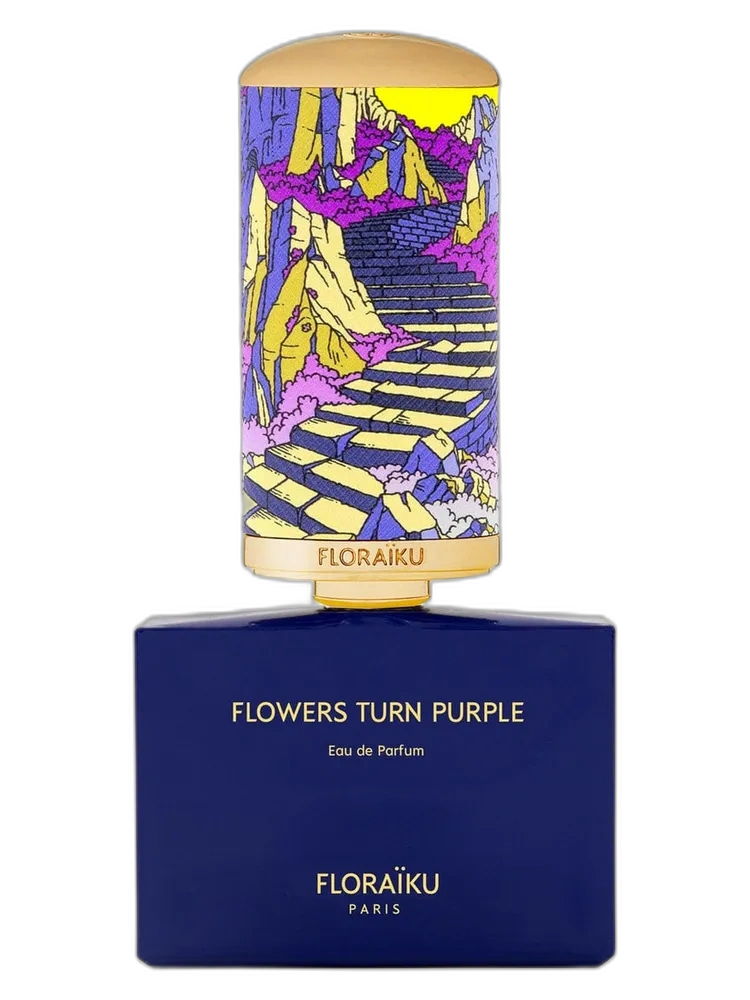 Flowers Turn Purple Floraiku unisex