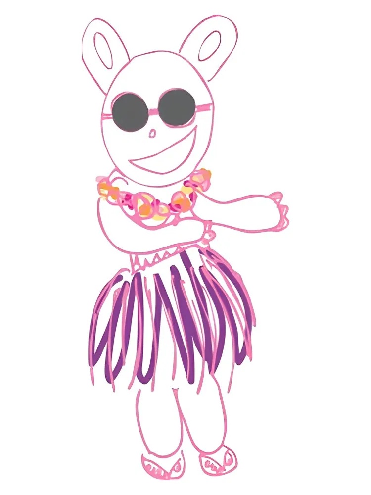 Little Miss Panda Gets Lei’d thumbnail 2